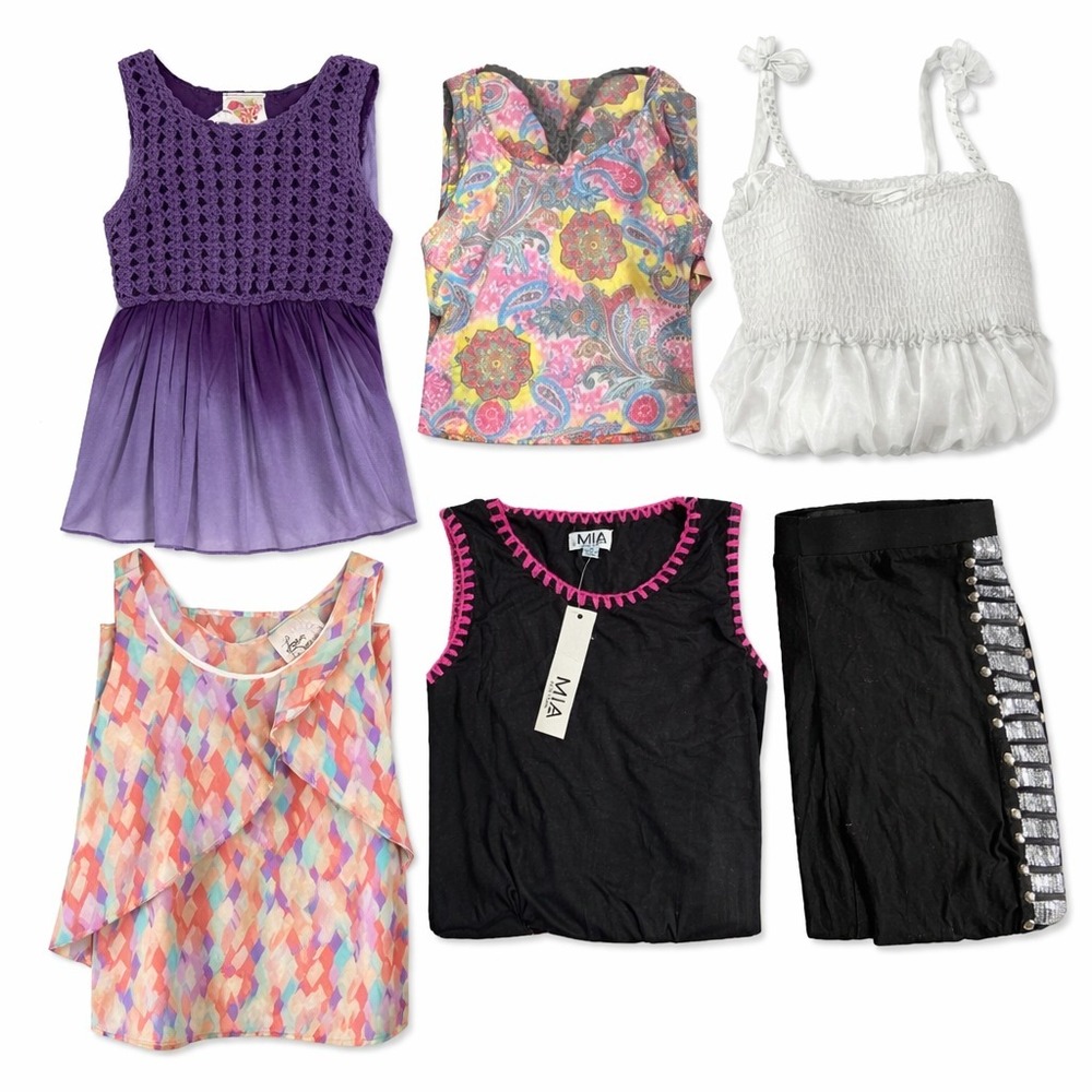 Boutique‎ NWT size 10 Girls Tween Clothing Lot Spring Summer Kate Mack Kiddo